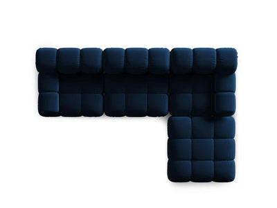 "Tropea" velvet - hoek bank